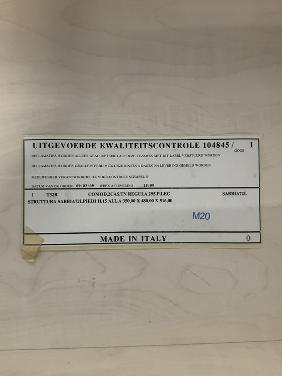 Image 1 of 2x MisuraEmma Toady nachtkastje