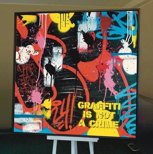 Matias MACHADO - Ghost City - Artist's painting