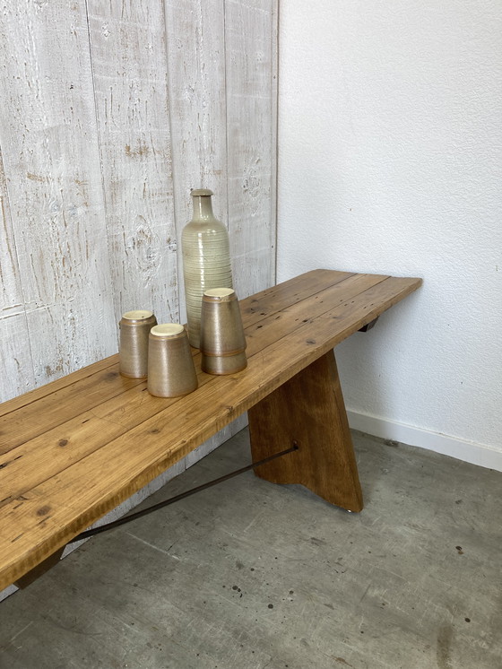 Image 1 of Vintage Farm Bench