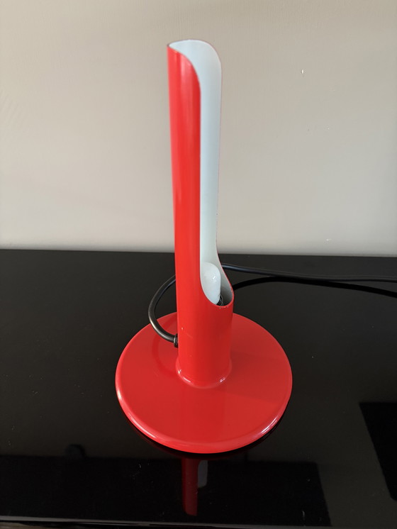 Image 1 of M design Germany Red Prix Tischleuchte von Ingo Maurer für M Design