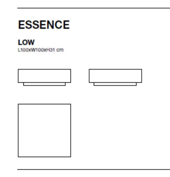 Image 1 of Table basse Essence conçue par le designer italien Gio Pagani
