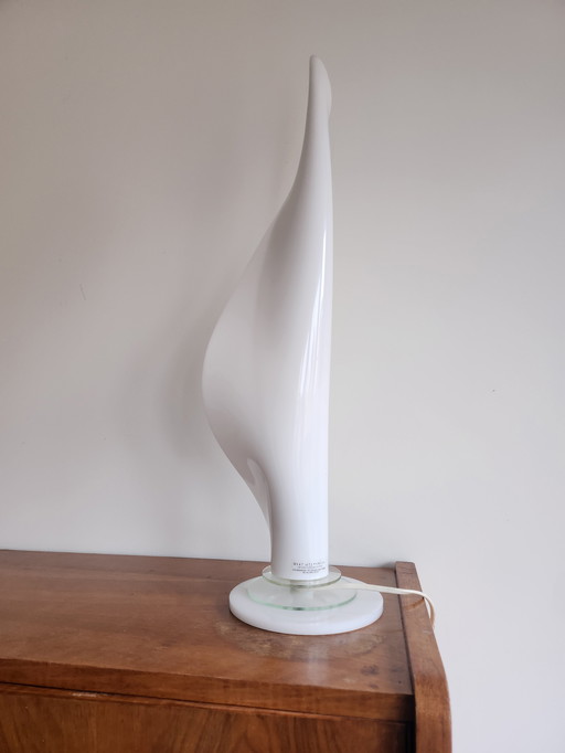 Tafellamp Wout Wessemius plexiglas 'Vlam'