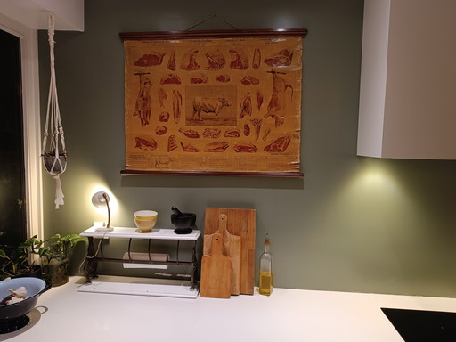 Affiche scolaire École de boucherie "Het Rund"