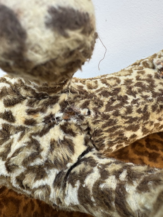 STEIFF pluche luipaard uit de jaren 50 – Decoratieve objecten, Textile (photo 4 of 15)