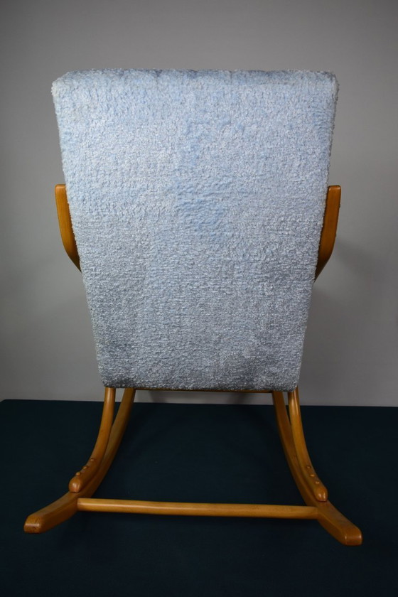 Image 1 of sedia a dondolo