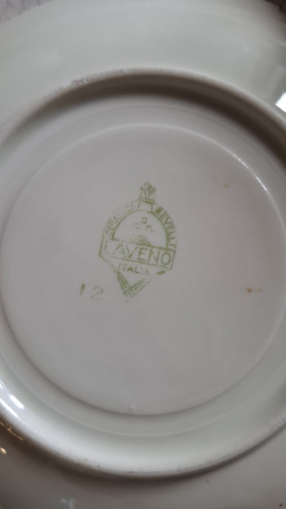 Servizio Tè / Caffè Vintage SCI Laveno Italia – Bianco e Oro – Servizi da tavola, Gold, Porcelain (photo 5 of 5)