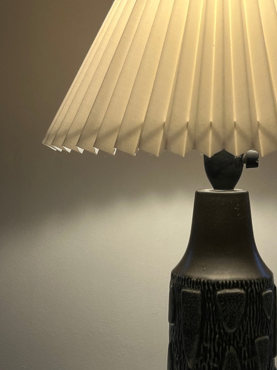 Vintage ceramic table lamp – Joghus Keramik, Bornholm – Scandinavian (photo 3 of 14)
