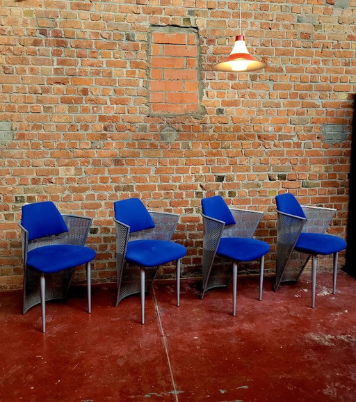 Postmodern memphis style chairs 