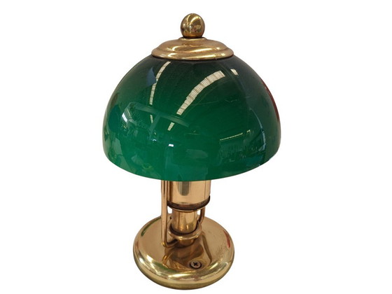 Image 1 of Set di 5 Lampade Vintage stile Nautico – Ottone e Vetro Colorato – 23cm