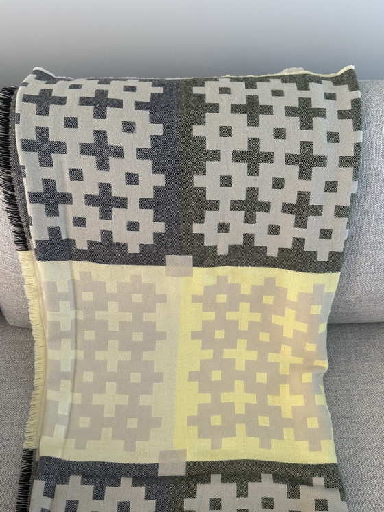 Image 1 of Hay 9, Plaid in Lemon/Gray