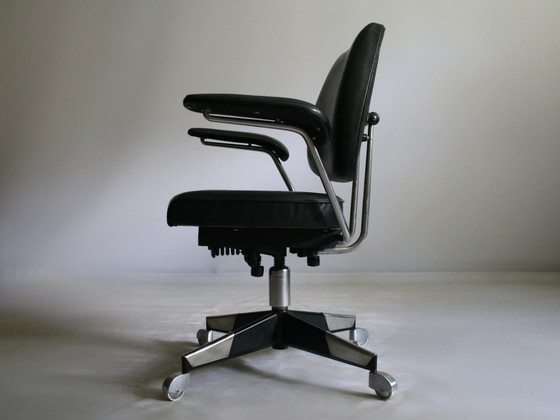 Image 1 of Johannes Larsen - Kontorstol 1955 Rar Labofa (DK) Vintage executive chair