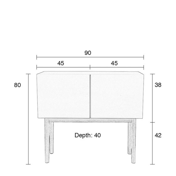 Image 1 of Zuiver High on Wood kast