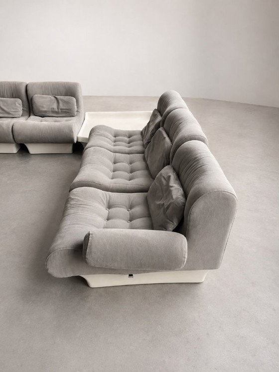 Divano modulare 5 posti originale Otto Zapf – vitsoe, Divani modulari, Cotone (photo 2 of 5)