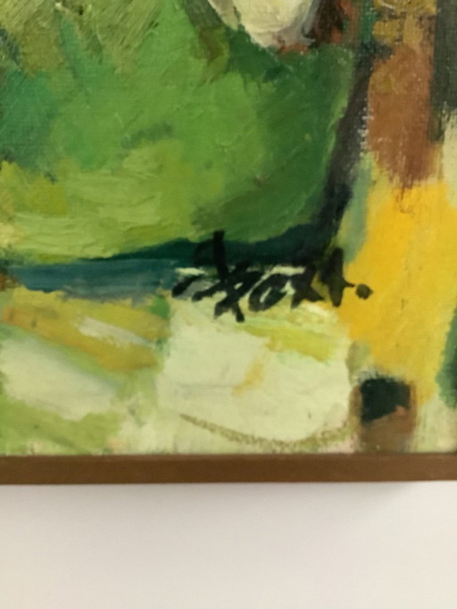 Dipinto su tavola di Bert Otten