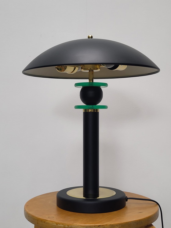 Image 1 of Lampe de table vintage style régence hollywoodienne