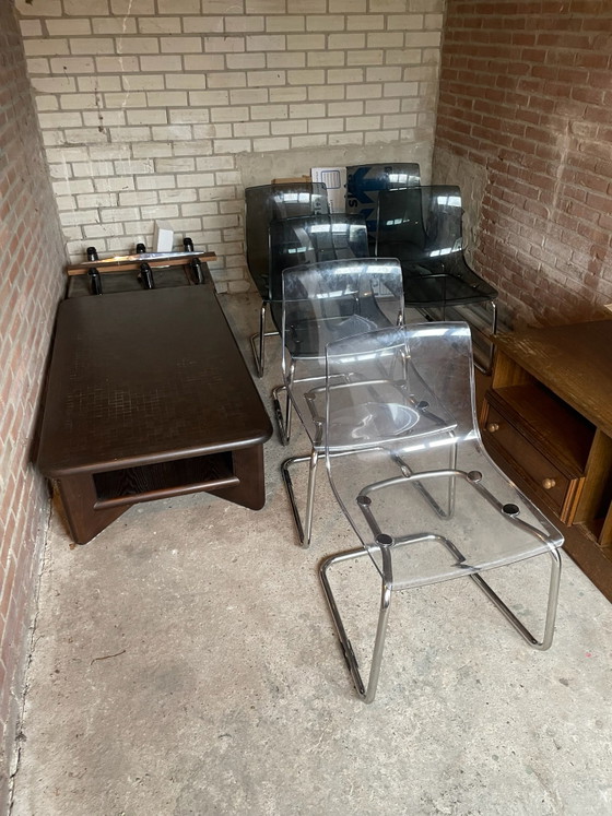 6x IKEA chairs – Dining chairs, Metal, Plastic (photo 5 of 5)