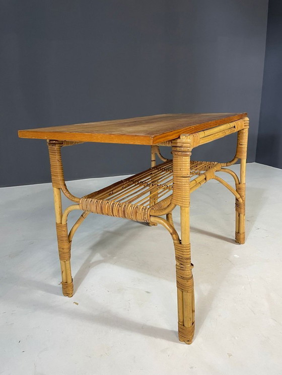 Image 1 of Ensemble de sièges en rotin Art déco, Europe centrale, années 1930-1940