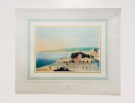 Art print: "19th century Neapolitan gouache" (62.5 x 51)