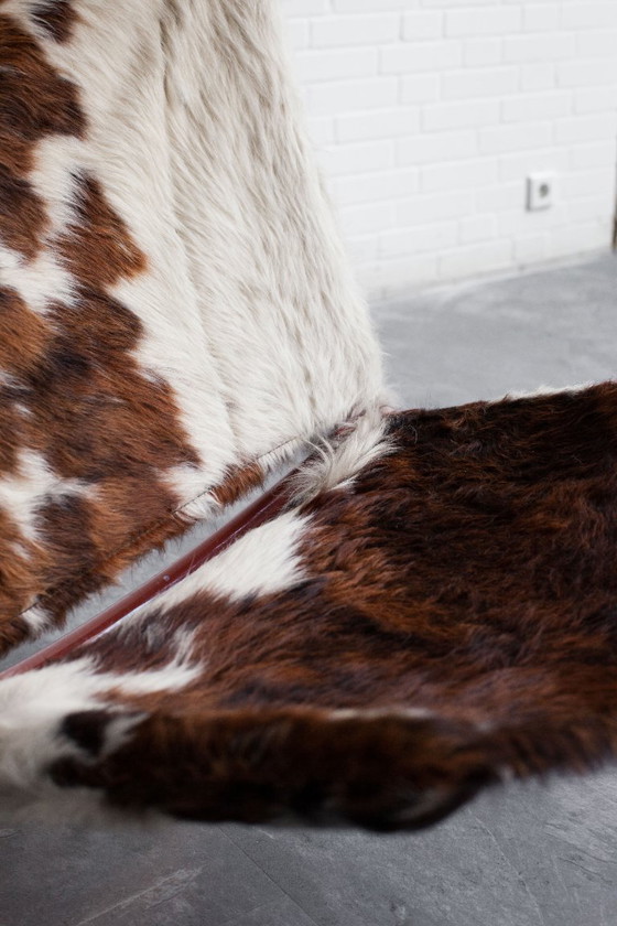 Image 1 of Poltrona in cavallino di Titiana Ammannati e Giampiero Vitelli per Brunati, Italia, anni '70