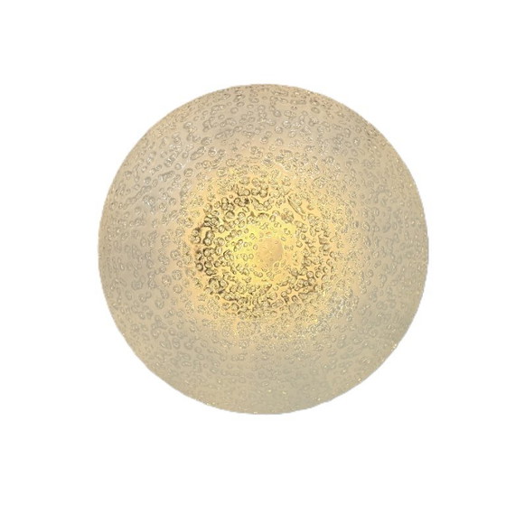 Image 1 of Vintage Iceglass ceiling lamp by Doria Leuchten