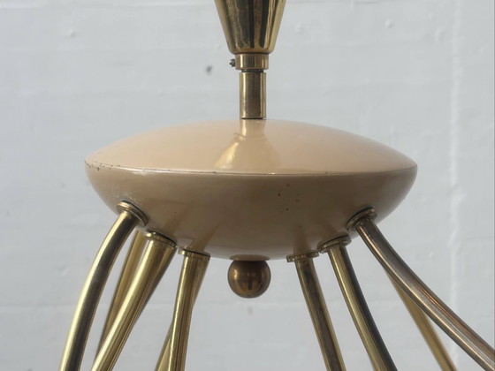Lampada a forma di ragno vintage, anni '50 – Plafoniere, Metal (photo 11 of 12)