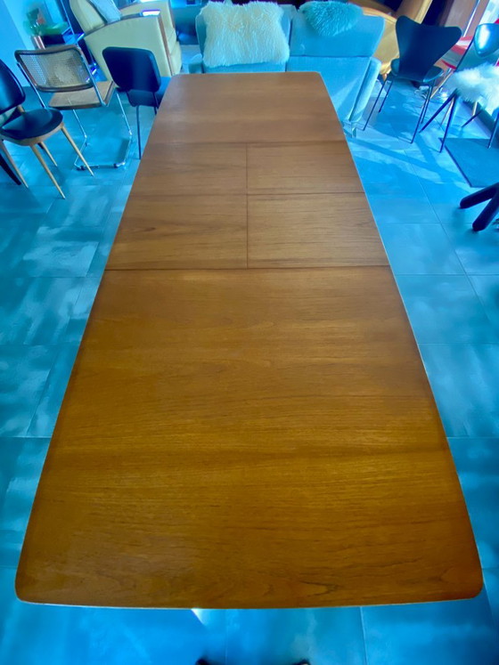 Table en teck extensible par A.H. McIntosh année 1960 – Tables de salle à manger, Wood (photo 8 of 14)
