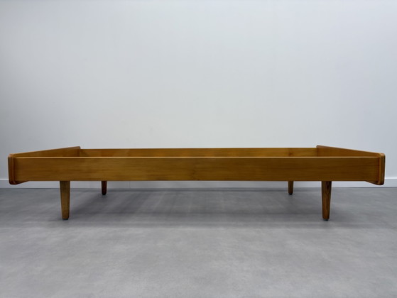 Vintage Minimalistisch Daybed / Eenpersoonsbed Jaren 50/60 – Eenpersoonsbedden, Wood (photo 13 of 13)