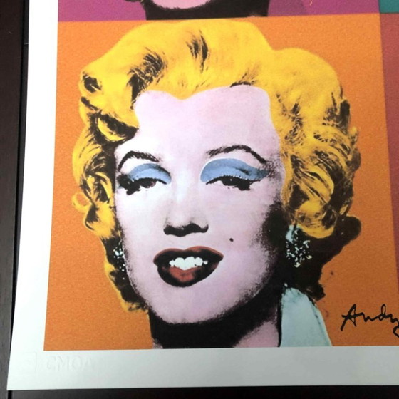 1990s After Andy Warhol "Marilyn Monroe" Lithograph – Lithographs & prints, Paper (photo 4 of 6)