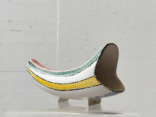 Jarrón de cerámica de Alemania Occidental Delhi, de Bodo Mans para Bay, década de 1960.