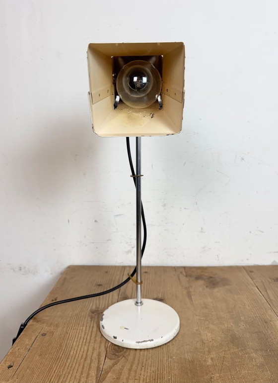 Image 1 of Vintage Beige Table Lamp from Lidokov , 1970s