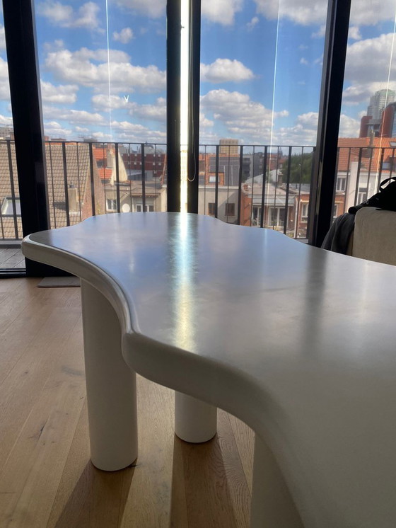 Image 1 of Mesa de Comedor en Forma Orgánica180Cm Blanco