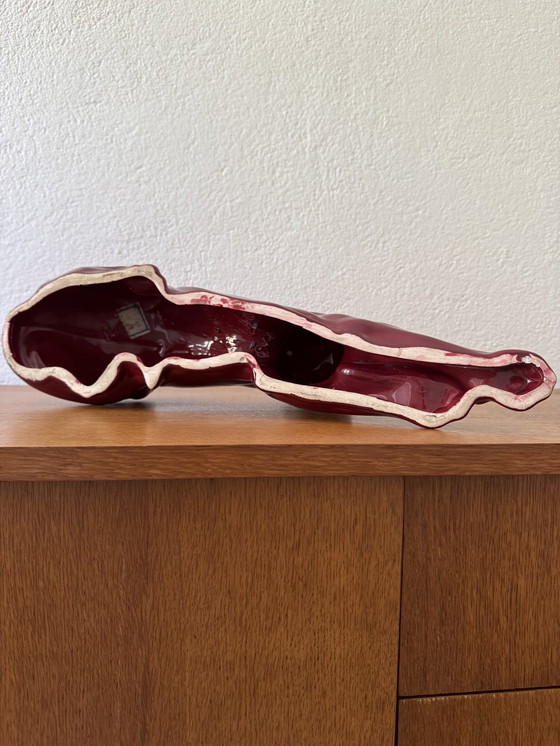 Image 1 of Panthère Céramique Art Déco