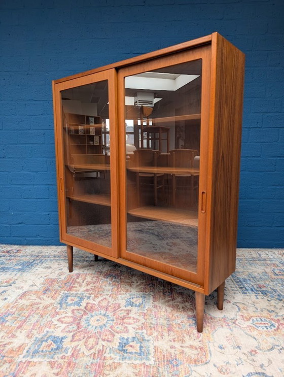 Image 1 of Vetrina vintage, design danese di Hundevad, anni '60