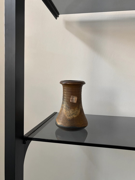 Vaso Vintage Gerda Heuckeroth Fat Lava per Atelier Kiel Carstens – Vasi, Mid Century Modern (photo 3 of 5)