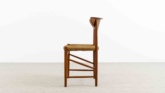 CHAIR MODEL “316” BY PETER HVIDT & ORLA MOLGAARD-NIELSEN IN TEAK, Søborg Møbelfabrik, Dining chairs, Wood (photo 8 of 20)