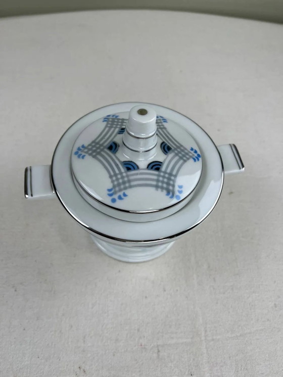 Art Deco Zuckerdose – Geschirr, Porcelain (photo 6 of 8)