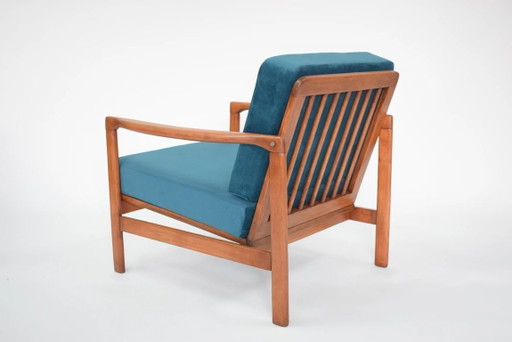 Blauwe BZ fauteuil