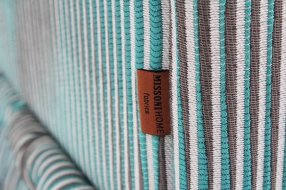 Image 1 of Canapé Roche Bobois Mah Jong, design Missoni par Hans Hopfer, avec plateforme