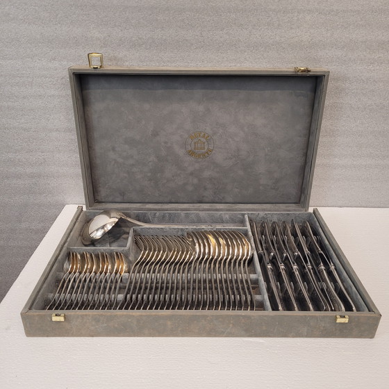 Image 1 of Cubertería “Royal Vieilli” Estilo Luis Xv, Metal Argente, S. Xx – Francia