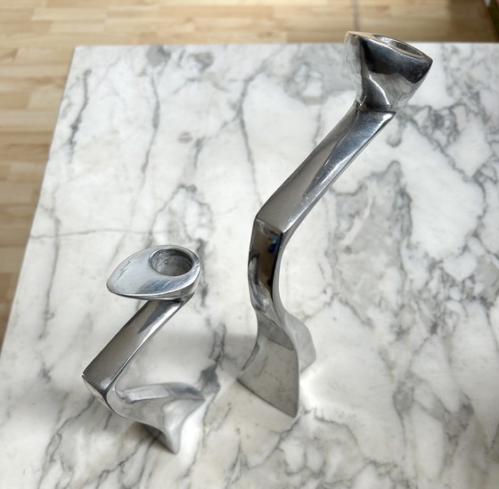 Image 1 of Candelabros Arclumis/Swan de Matthew Hilton