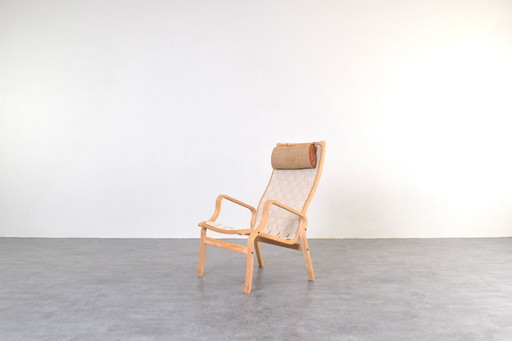 Fauteuil lounge Albert du milieu du siècle par Finn Østergaard pour Skipper, années 1970.