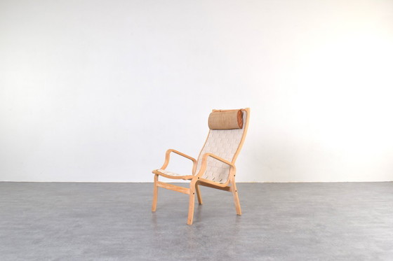 Image 1 of Fauteuil lounge Albert du milieu du siècle par Finn Østergaard pour Skipper, années 1970.