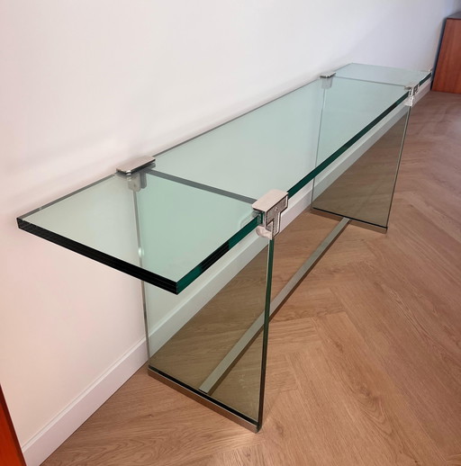 Glass Console Table Model T30 Peter Ghyczy