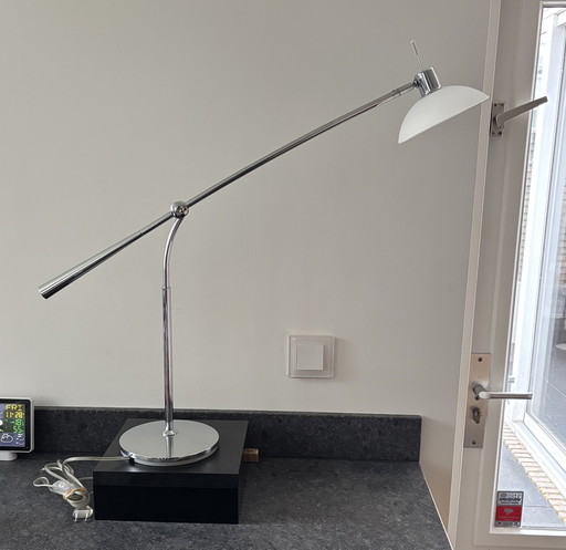 Lampada da tavolo Willemse cromo