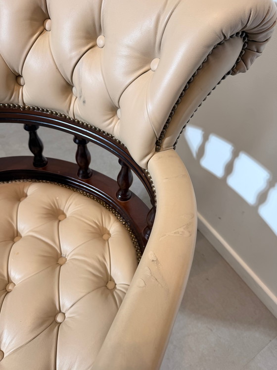 Kapiteinsbureaustoel Mahonie – Bureaustoelen (photo 3 of 9)