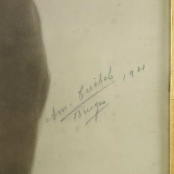 Image 1 of Vecchia foto del 1921, ritratto di un uomo