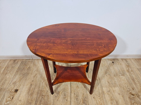 Originele Ovale Tafel van Thonet – Koffietafelboeken, Wood, Mid Century Modern (photo 4 of 12)