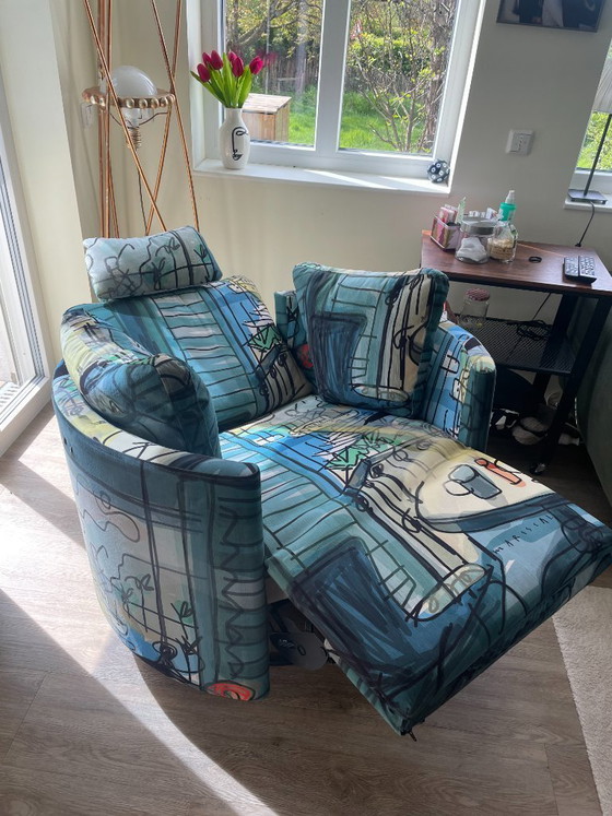 Image 1 of Designer Sessel / Statement Chair / Einzelstück – neuwertig (3 Monate alt)