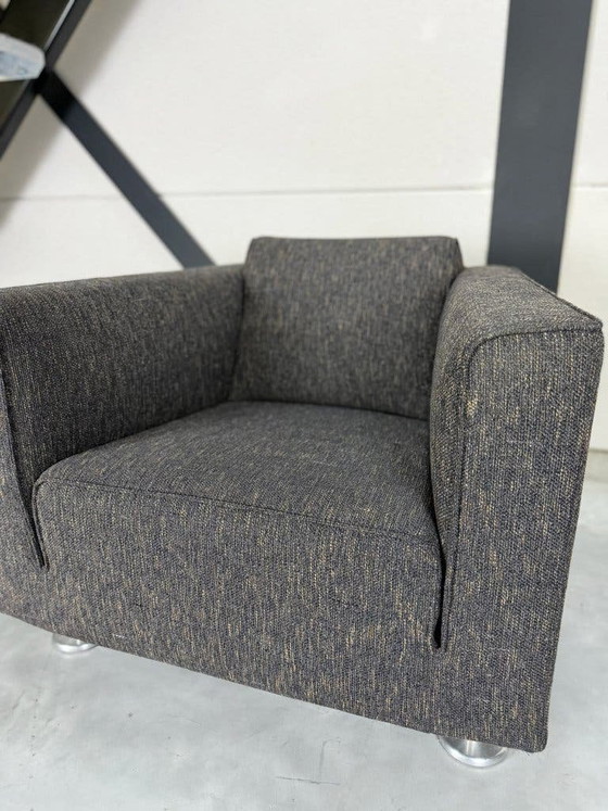 Design on Stock Blizz Poltrone - tessuto grigio antracite – Tessile, Pelle (photo 14 of 15)