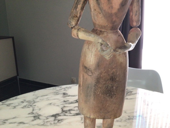 Image 1 of Statue antique de santos napolitain